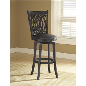 Hillsdale Metal Stools Van Draus Swivel Counter Stool